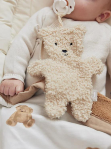 Jollein čiulptuko laikiklis Teddy Bear, kreminė spalva